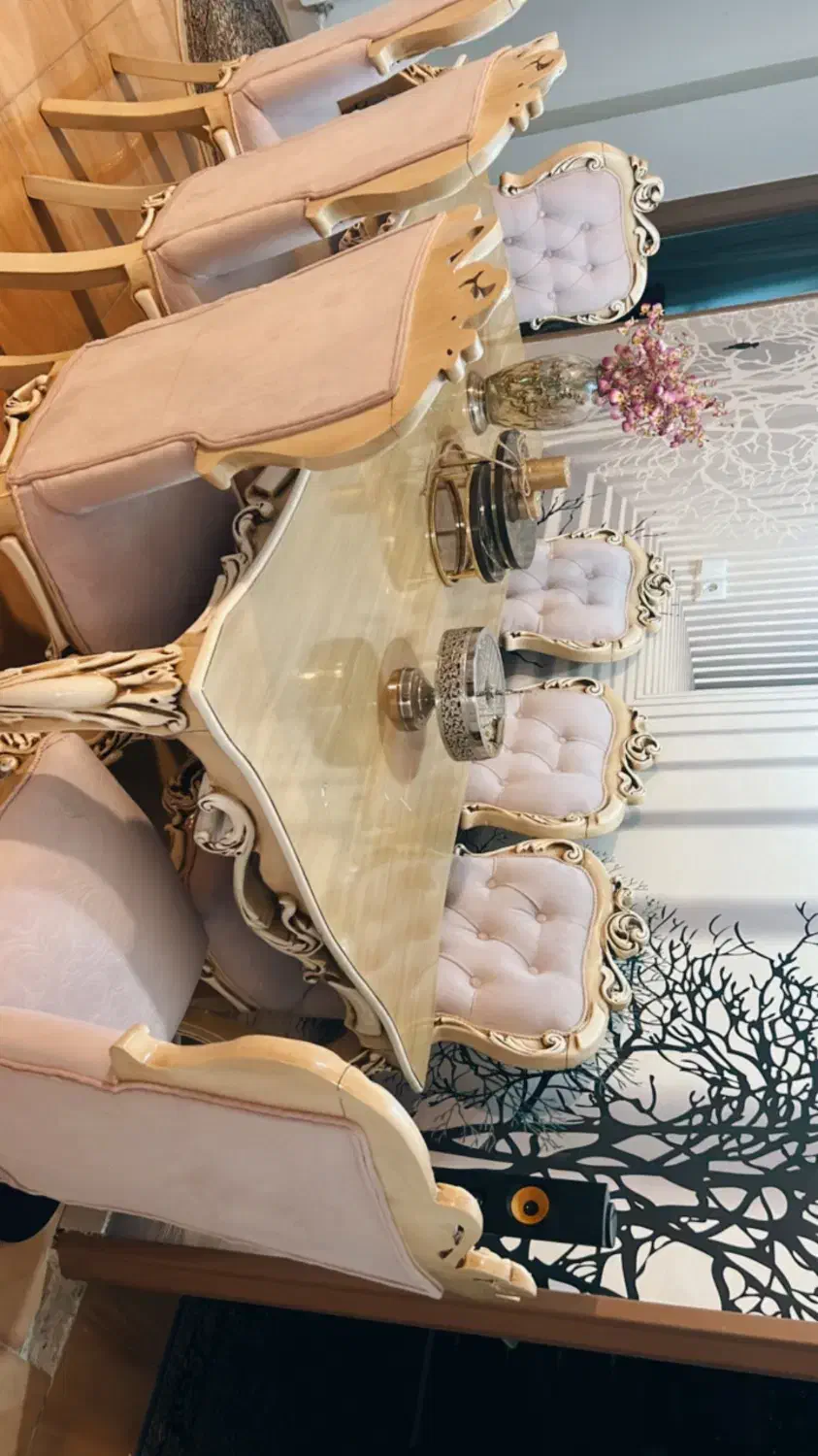 میز ناهار خوری ۸نفره|میز و صندلی غذاخوری|شهر بابک, |دیوار