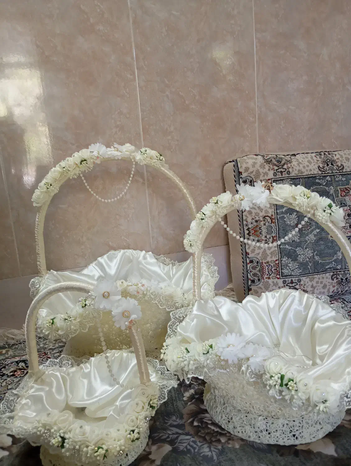 سبد عقد و بله برون|صنایع دستی و سایر لوازم تزئینی|قم, شاه سید علی|دیوار