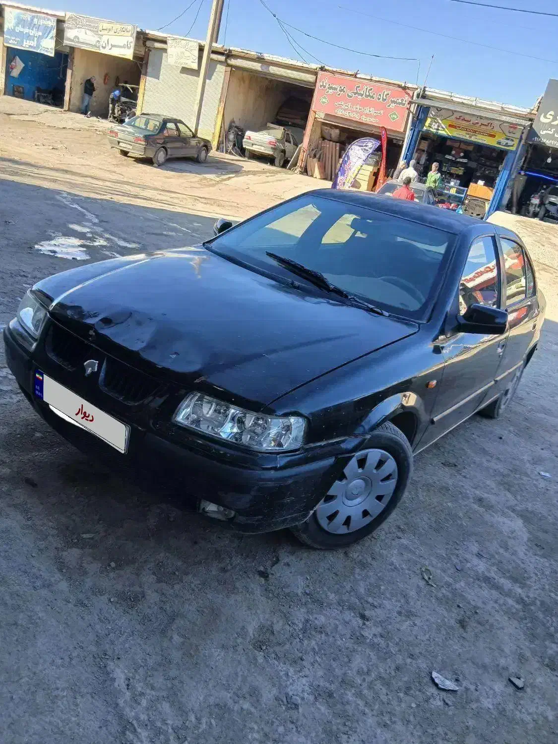 سمند 82تصادفی|خودرو سواری و وانت|خرمآباد, |دیوار