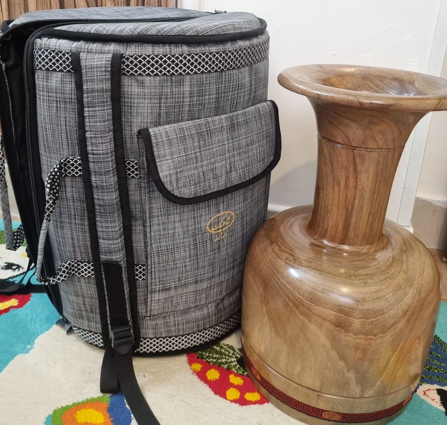 تمبک شیرانی|درام و پرکاشن|اصفهان, خانه اصفهان|دیوار