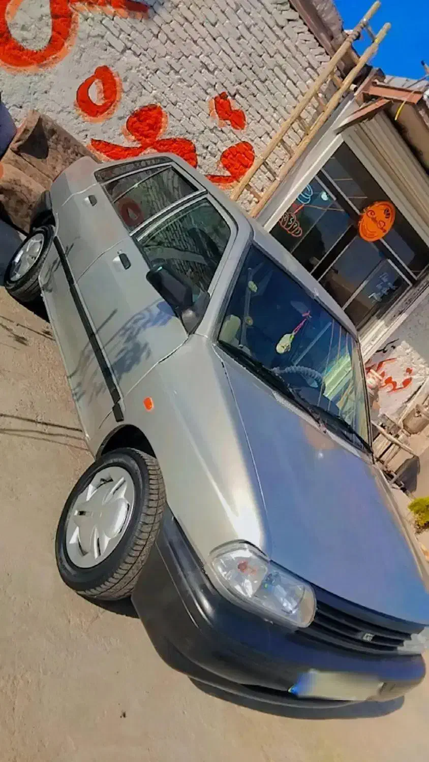 پرایدنقره ای تمیز|خودرو سواری و وانت|بروجرد, |دیوار