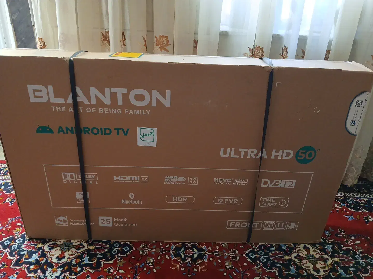 فروش یک عدد تلویزیون ۵۰ اینچ مارک شرکت بلانتون|تلویزیون و پروژکتور|کنگاور, |دیوار