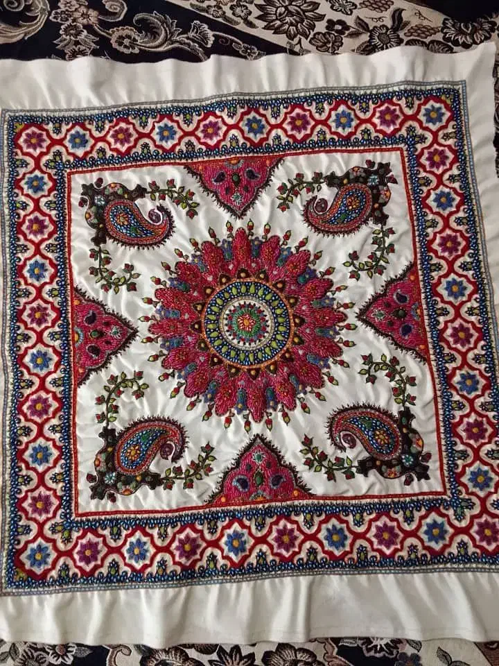 پته|گلیم، جاجیم، گبه|کرمان, |دیوار