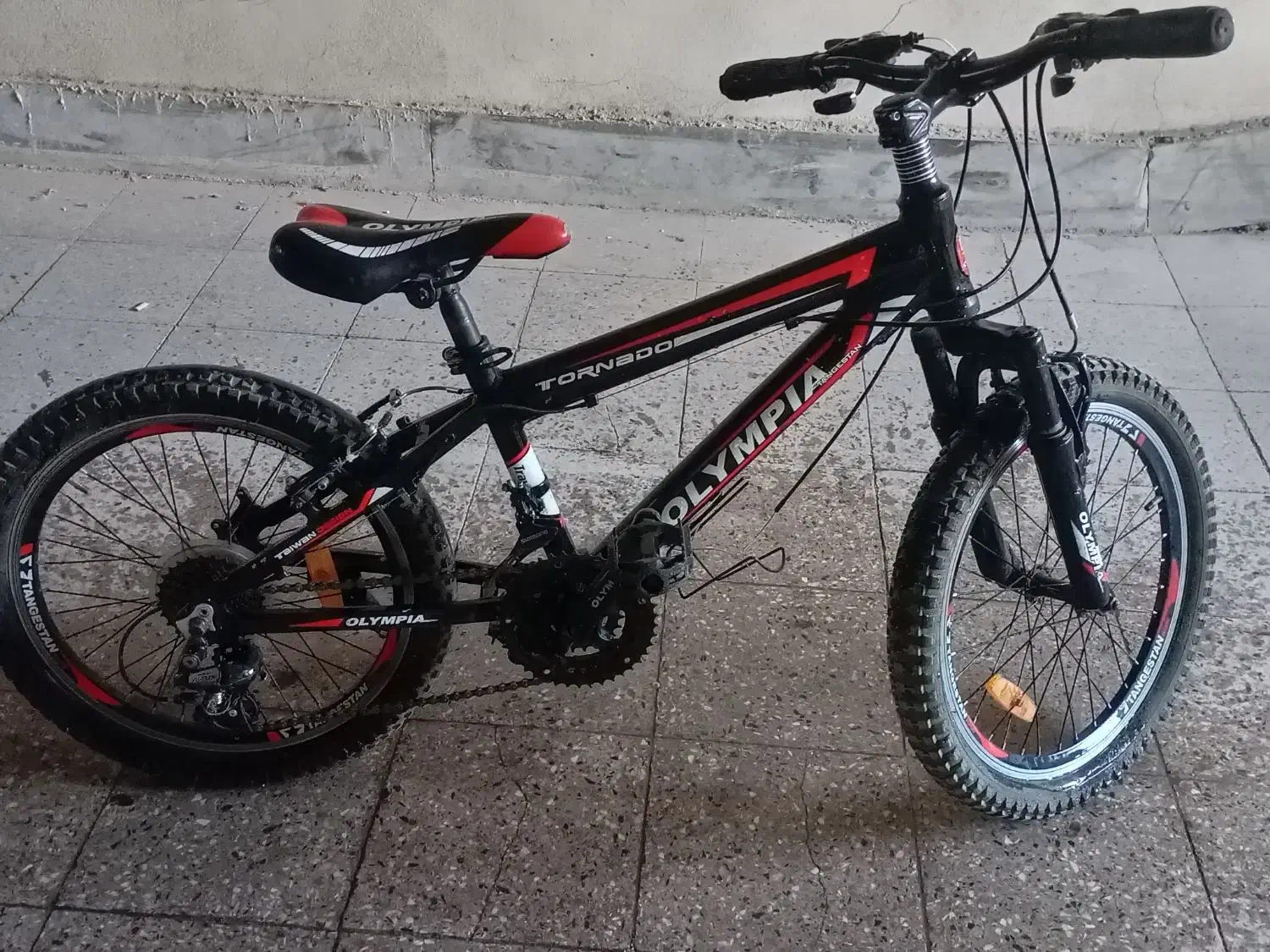 دوچرخه دنده ای سایز 20 تمیز|دوچرخه، اسکیت، اسکوتر|کرمان, |دیوار