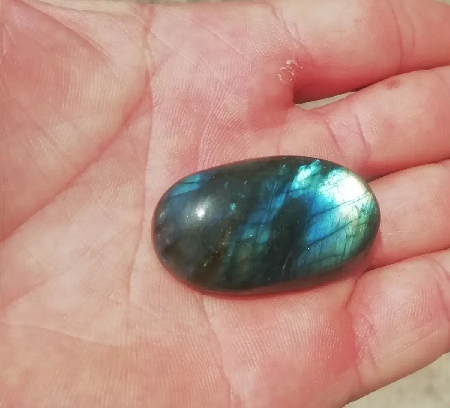 سنگ لابرادوریت اصلی|جواهرات|کرمانشاه, |دیوار