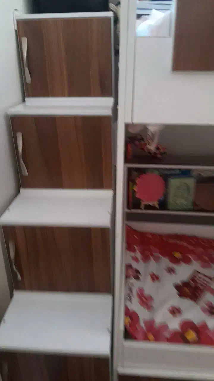 تخت نوجوان دو طبقه|تخت و سرویس خواب|برخوار, |دیوار