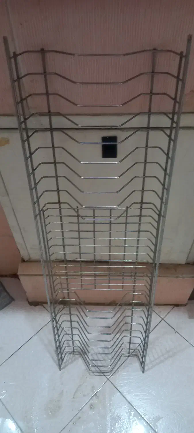 آب چکان استیل در حد نو|آب‌چکان و نظم‌دهنده ظروف|مشهد, الهیه|دیوار