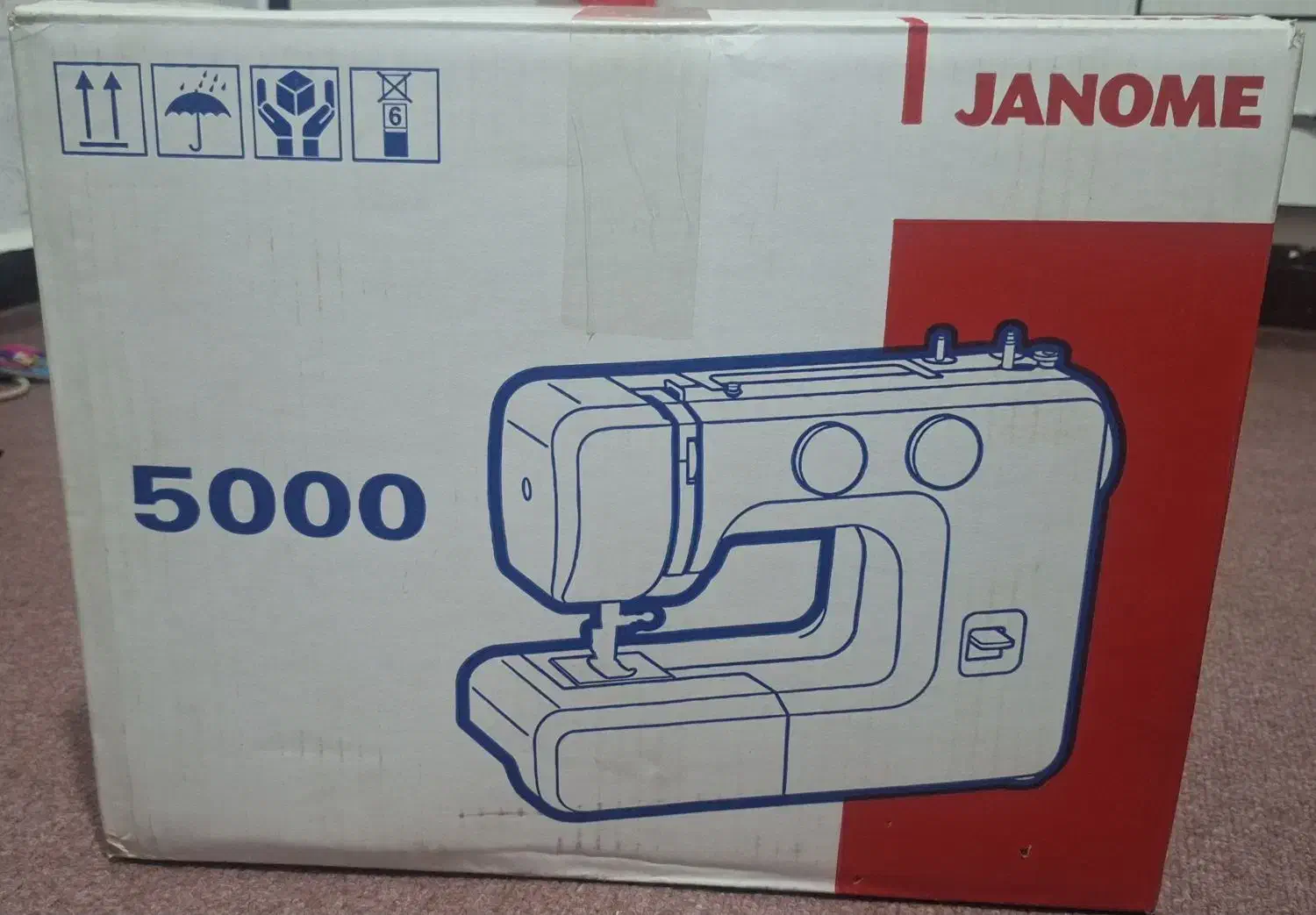 چرخ خیاطی ژانومه نو آکبند|چرخ خیاطی و ریسندگی|بندر ماهشهر, |دیوار