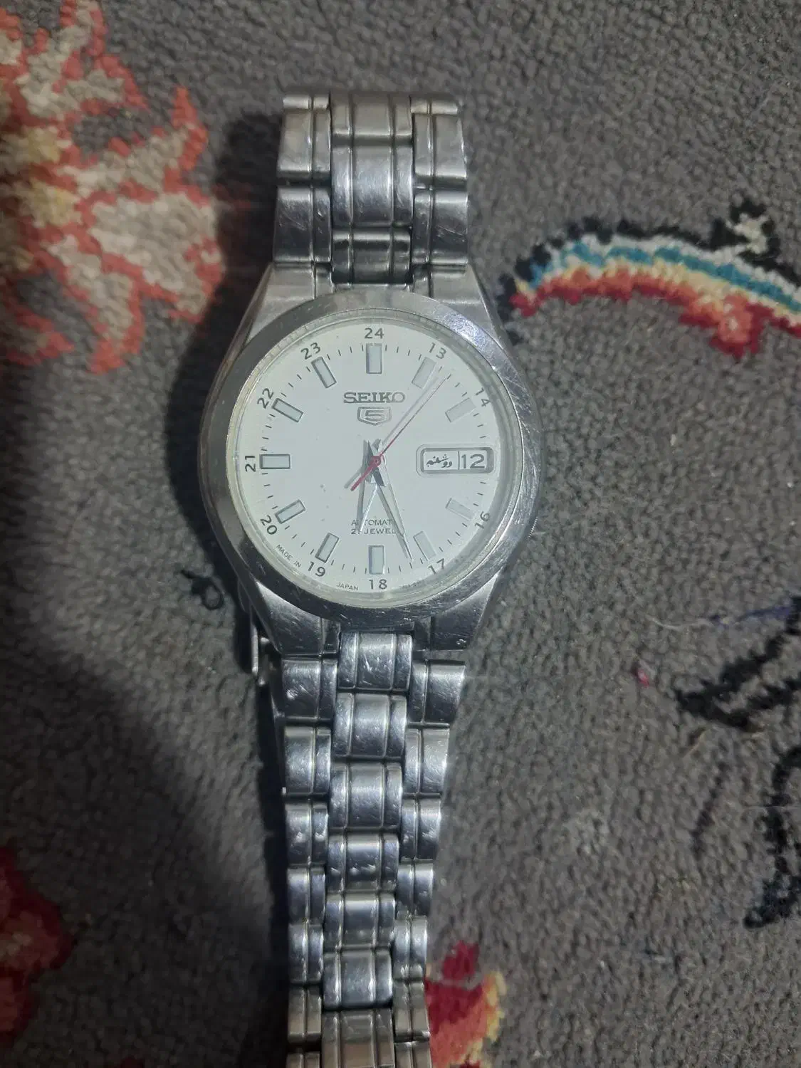 دو عدد ساعت سیکو 5 مردانه قدیم|ساعت|مسجد سلیمان, |دیوار