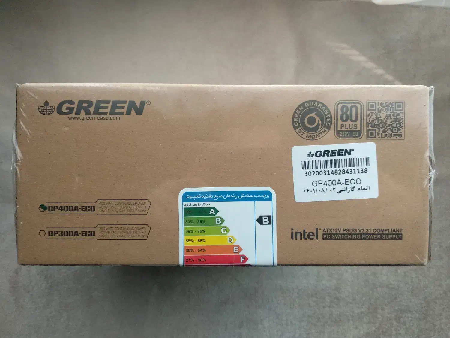 پاور گرین GP400A-ECO توان 400 وات|قطعات و لوازم جانبی رایانه|تهران, شهرک شریفی|دیوار