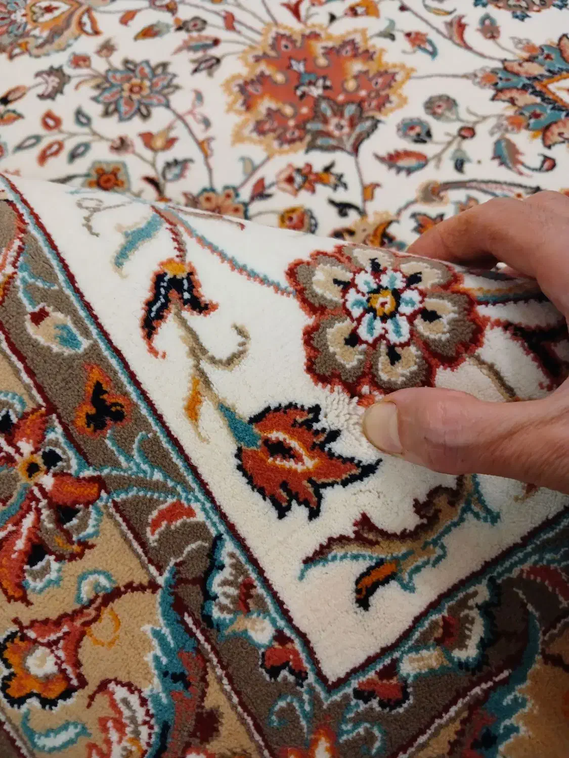 2تخته فرش 9متری و کنار 4متری طرح افشان|فرش|همدان, |دیوار