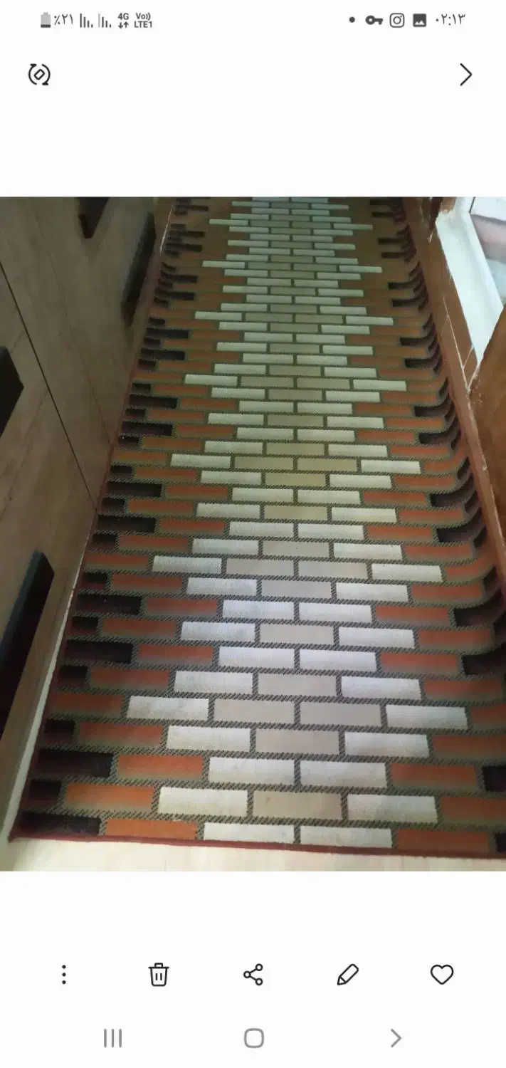 فرش راهرویی در حد نو|فرش|شاهین‌شهر, ۹ دی|دیوار