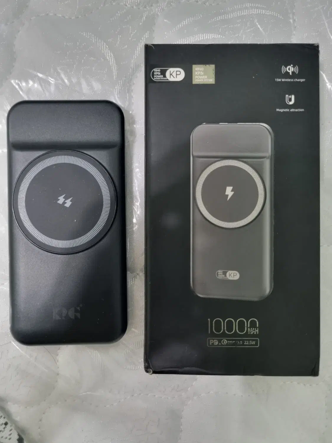 پاور بانگ ۱۰۰۰۰ شارژ وایرلس|لوازم جانبی موبایل و تبلت|نجف‌آباد, قدس|دیوار