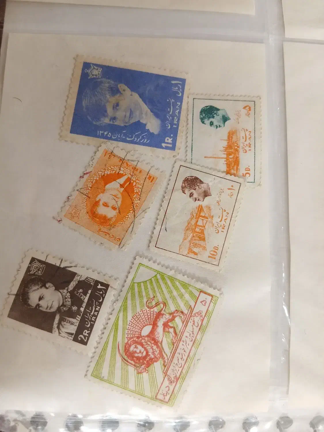 تمبر قدیمی|کلکسیون سکه، تمبر، اسکناس|مشهد, احمدآباد|دیوار