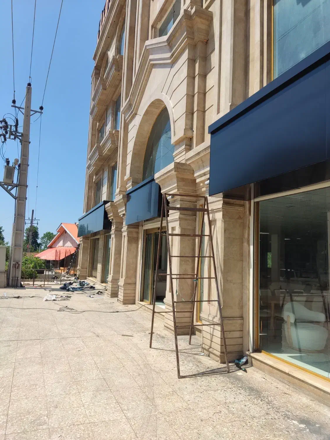 نمای ساختمان کامپوزیت|خدمات پیشه و مهارت|لاهیجان, کوی زمانی|دیوار