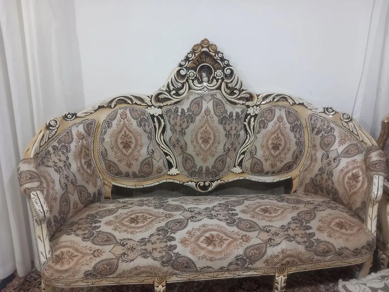 مبلمان ۸نفره با ۳تا عسلی|مبلمان خانگی و میز عسلی|نورآباد, |دیوار