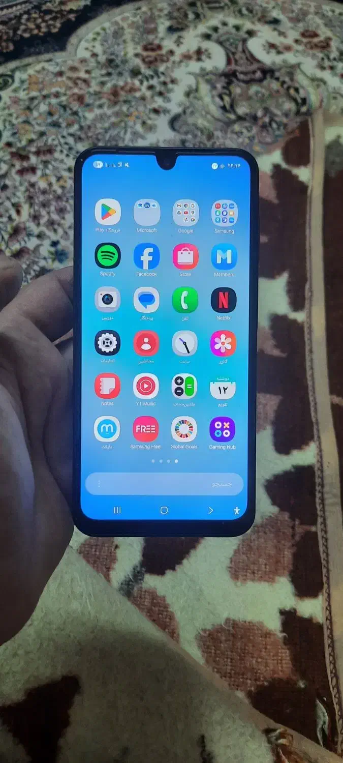 گوشی A17 128 6 ویتنام اصلی مشکی|موبایل|ری, علایین|دیوار