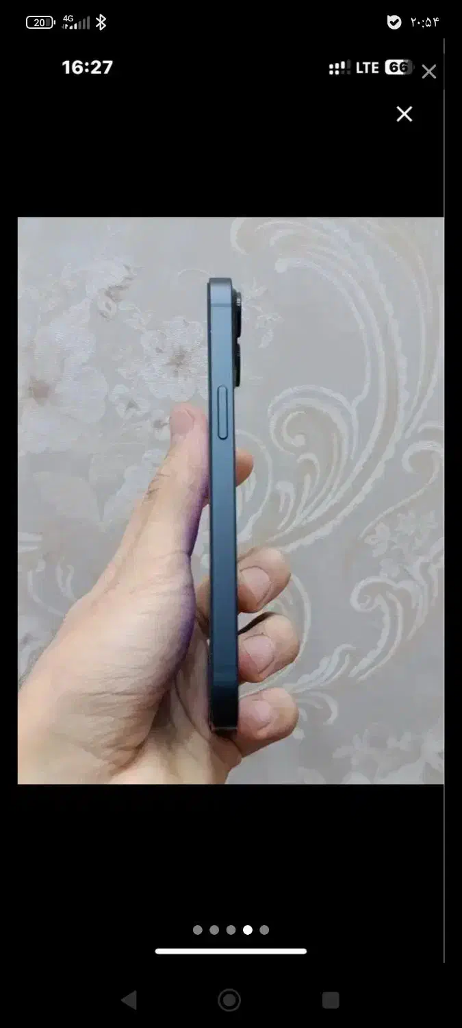 گوشی آیفون 13نرمال تمیز|موبایل|آبیک, |دیوار