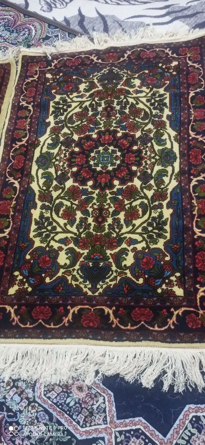فرش دستباف گل سرخ|فرش|سنقر, |دیوار