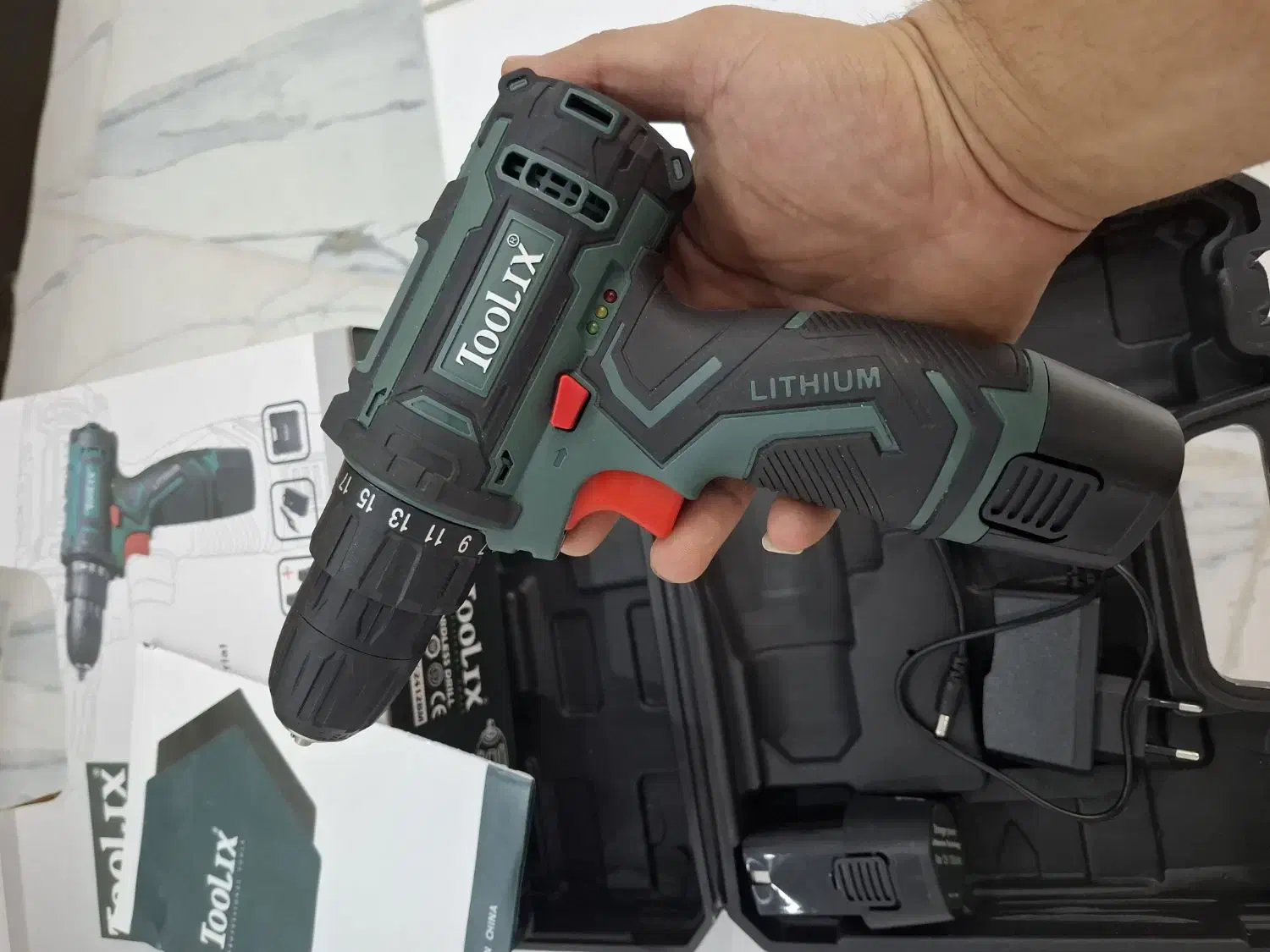 دریل شارژی تولیکس آکبند|ابزارآلات|رشت, کوی حسینی|دیوار