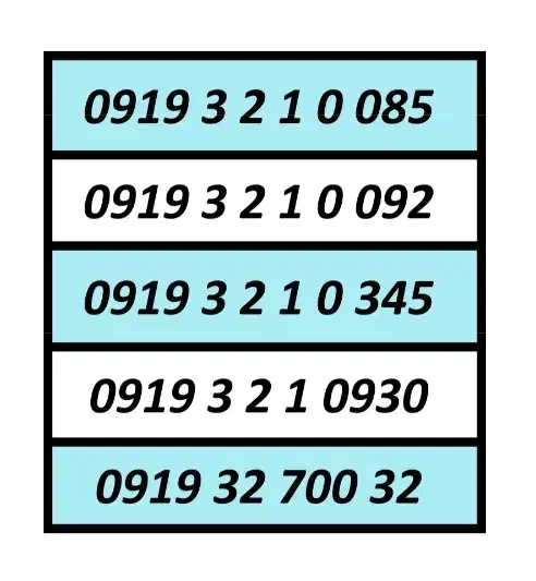 0919.404.10.80|سیم‌کارت|اسلام‌شهر, شهرک قائمیه|دیوار