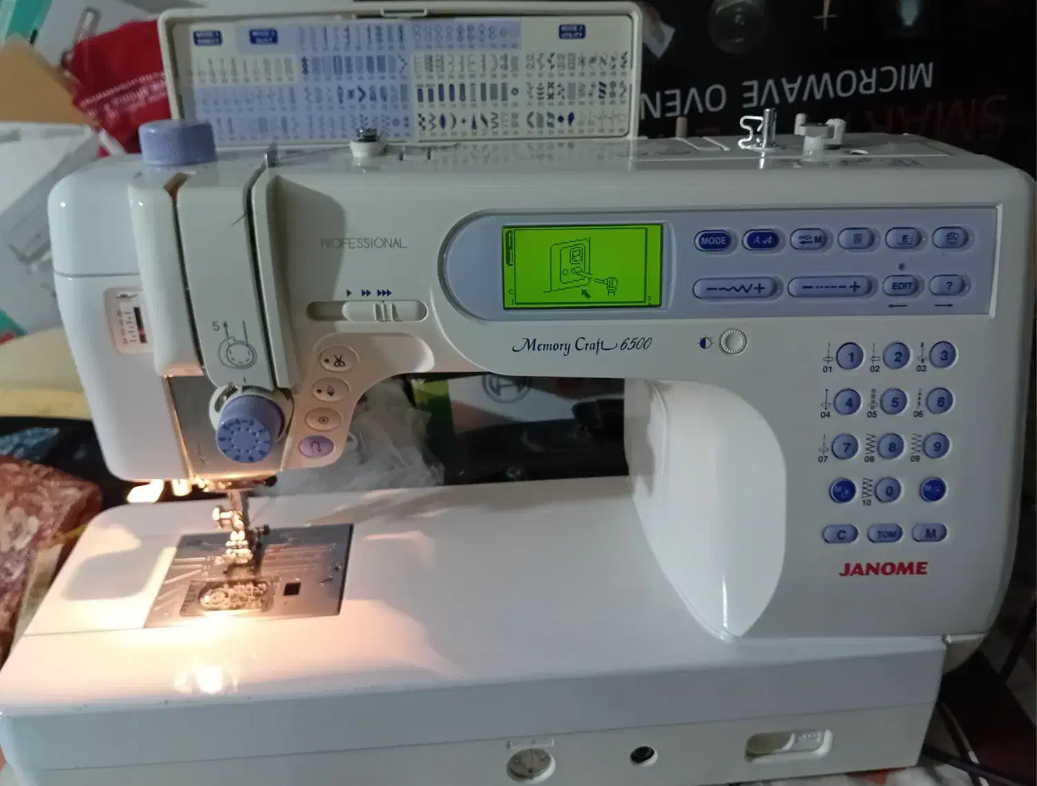 چرخ خیاطی ژانومه802p اتوماتیک|چرخ خیاطی و ریسندگی|تهران, آهنگ|دیوار