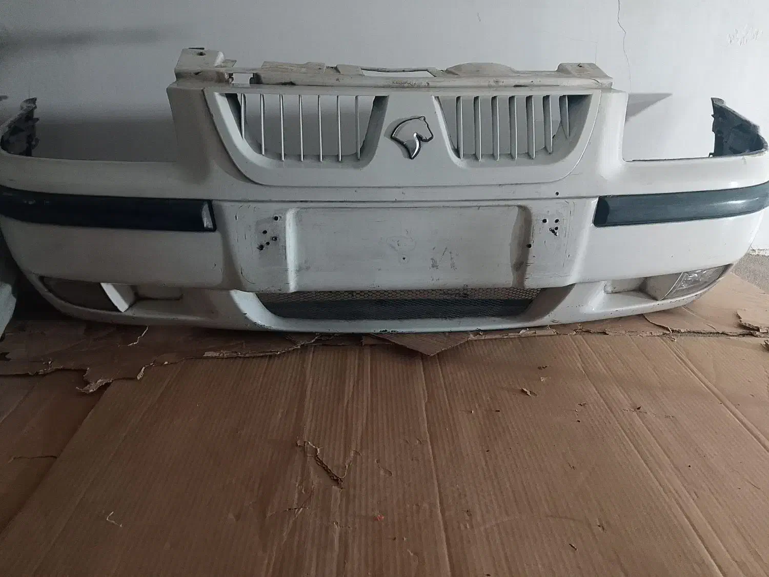 سپر و چراغ کامل سمند ال ایکس|قطعات یدکی و لوازم جانبی|رباطکریم, شترخوار|دیوار