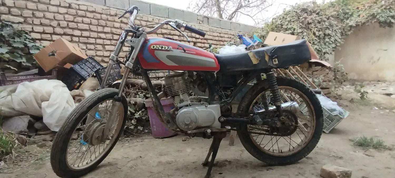 موتور 125مزائده|موتورسیکلت|انبارآلوم, |دیوار