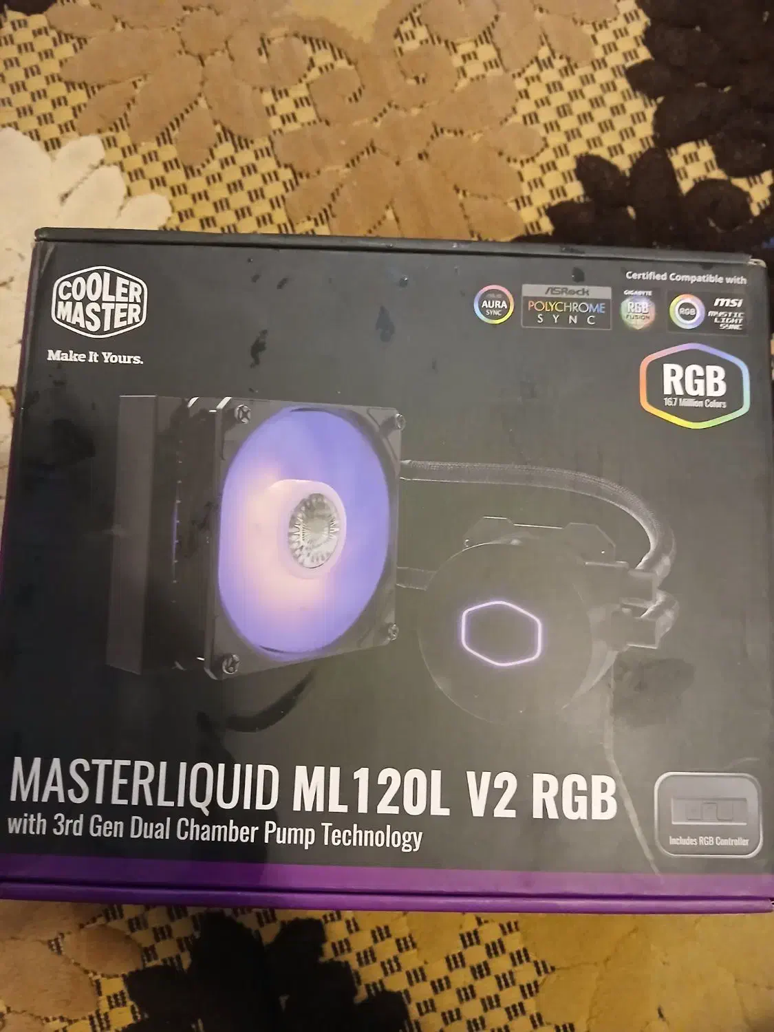 فن سی پی یو coolermaster masterliquid ml120l v2rgb|قطعات و لوازم جانبی رایانه|تهران, آرژانتین|دیوار