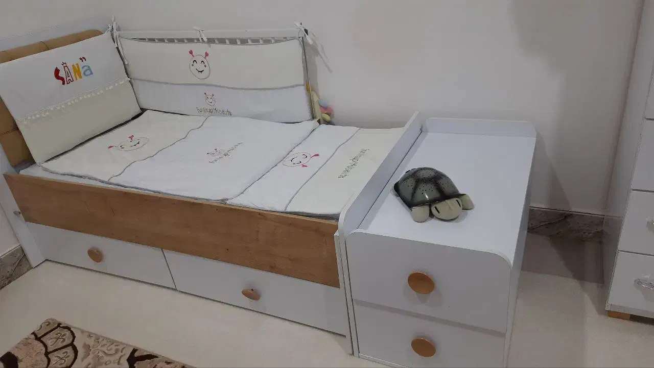 تخت خواب کودک|تخت و سرویس خواب|بانه, |دیوار