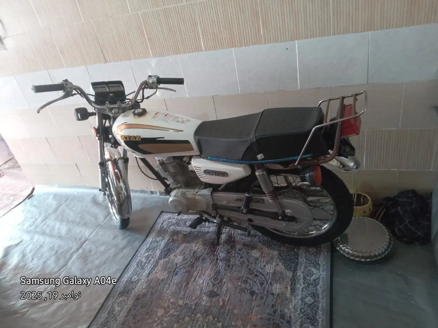 هندا ۱۲۵مزایده|موتورسیکلت|تالش, هشتپر|دیوار