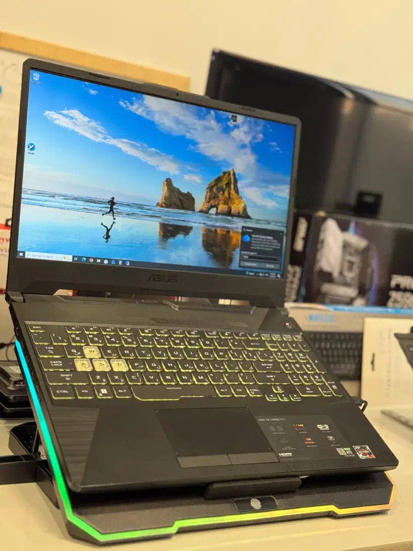Asus tuf 3060 r7گیمینگ بدون نقطه|رایانه همراه|تهران, عباس‌آباد|دیوار