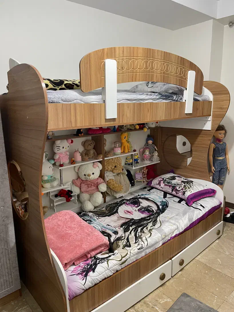 تخت دو طبقه|تخت و سرویس خواب|ری, شهرری|دیوار