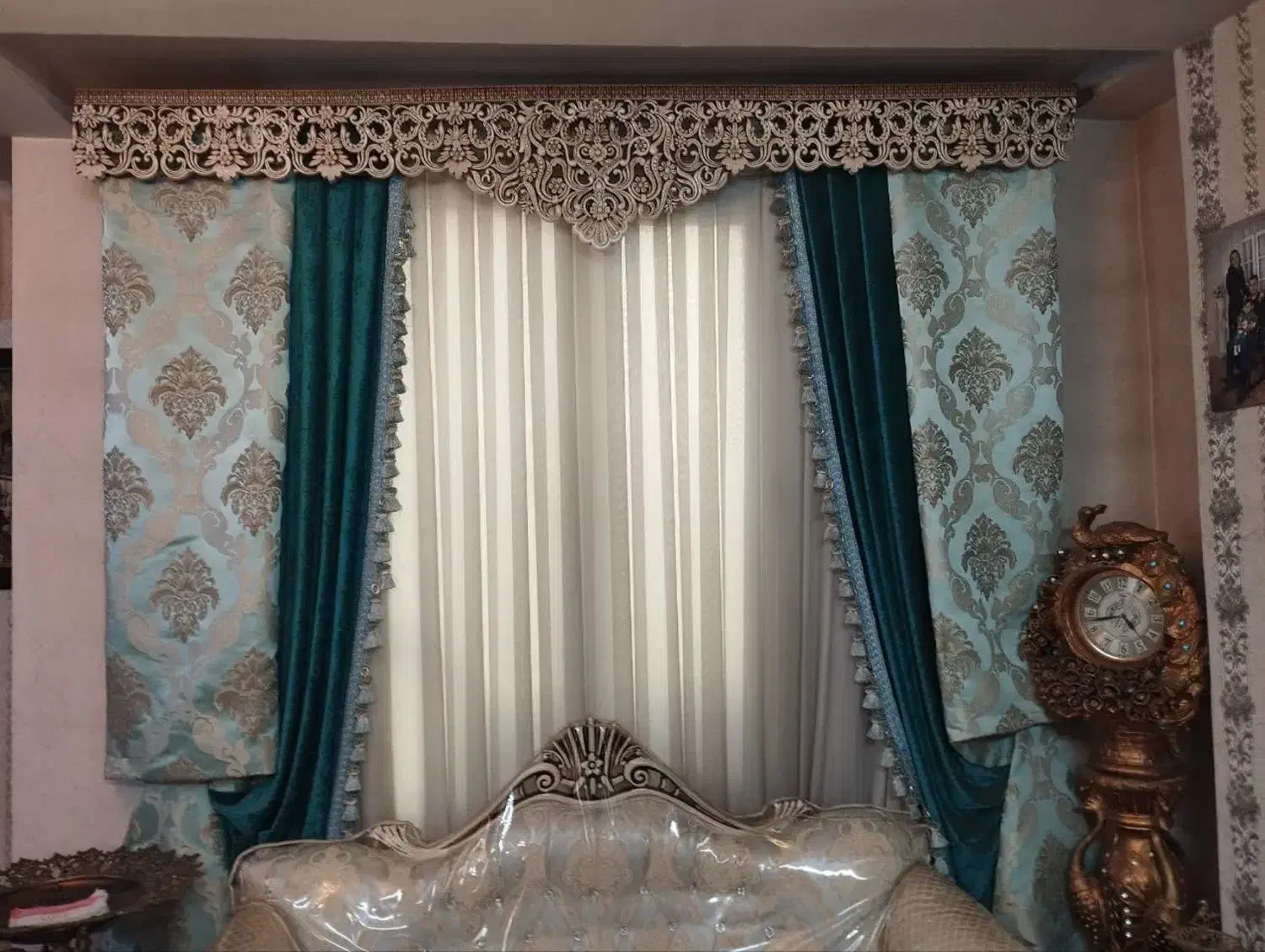 پرده|پرده، رانر، رومیزی|تهران, کیانشهر|دیوار