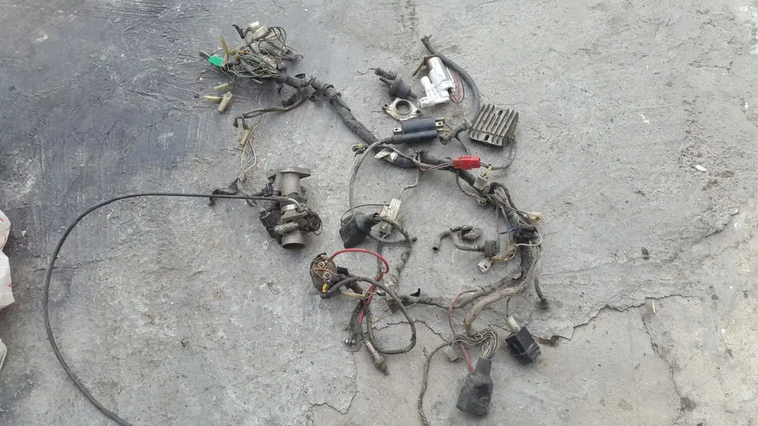 وسایل  موتور انژوکتور هوندا وموبین|قطعات یدکی و لوازم جانبی|گمیشان, |دیوار