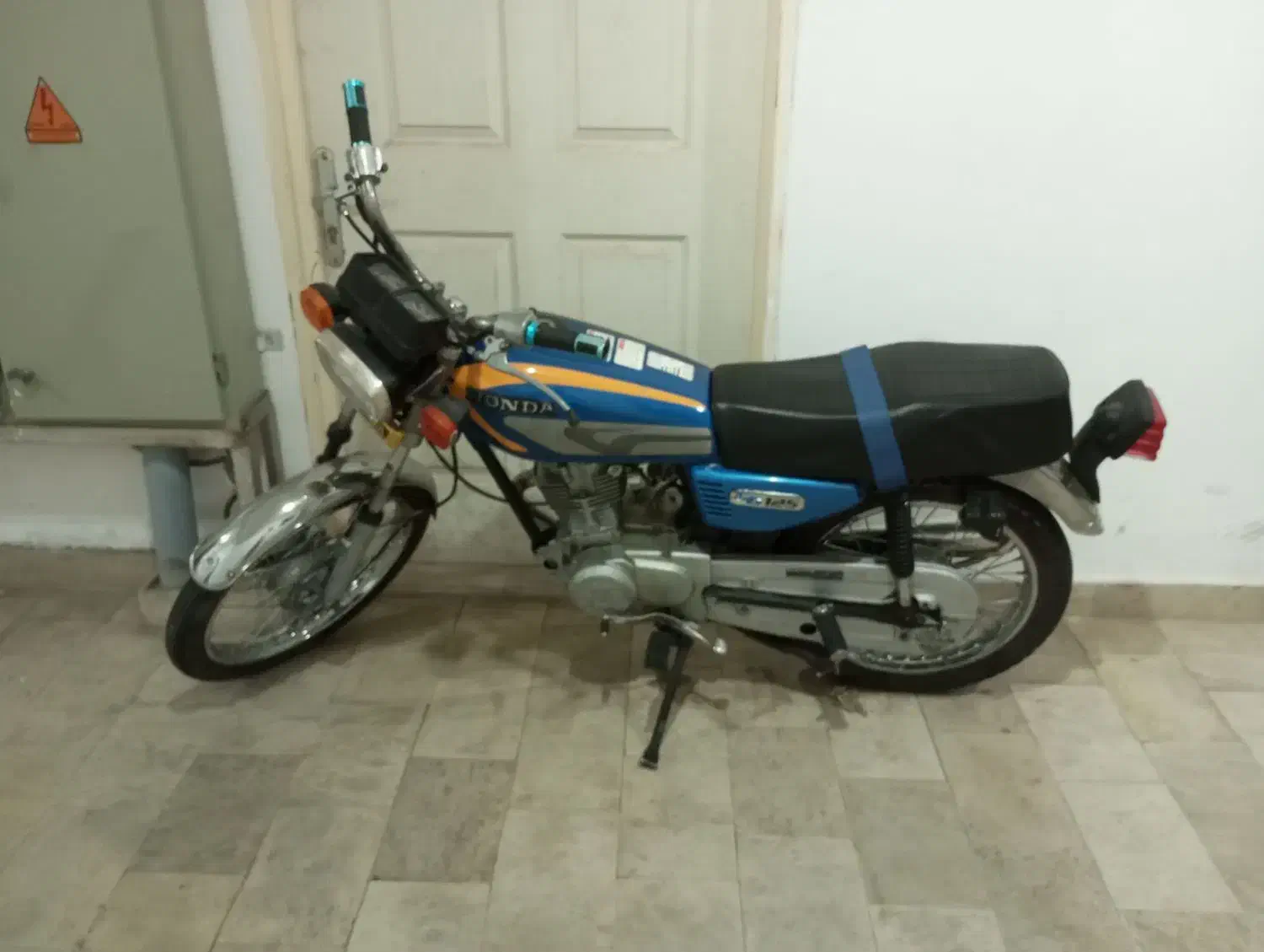 موتور هندا 125 مزایده|موتورسیکلت|سهند, |دیوار