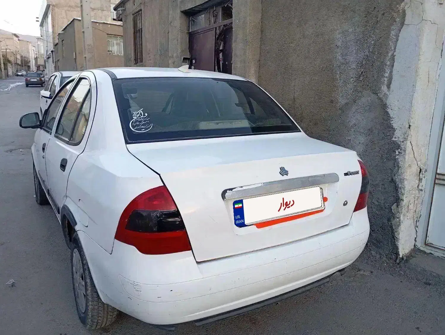 تیبا صندوقدار سفید|خودرو سواری و وانت|اسدآباد, |دیوار