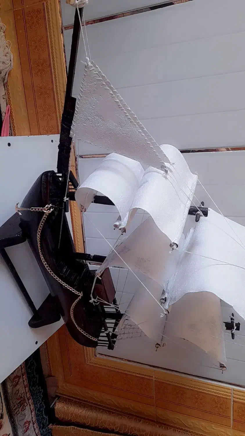 قایق تزیینی|صنایع دستی و سایر لوازم تزئینی|فارسان, |دیوار