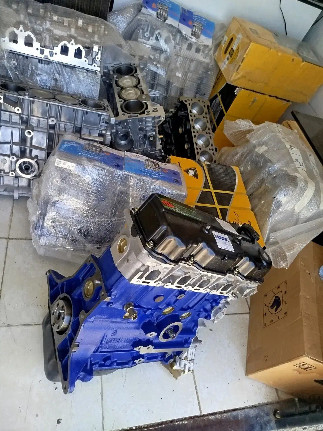 انجین نیسان بلوک سیلندر مگا موتور نیم موتور سایپا|قطعات یدکی و لوازم جانبی|بندرعباس, |دیوار