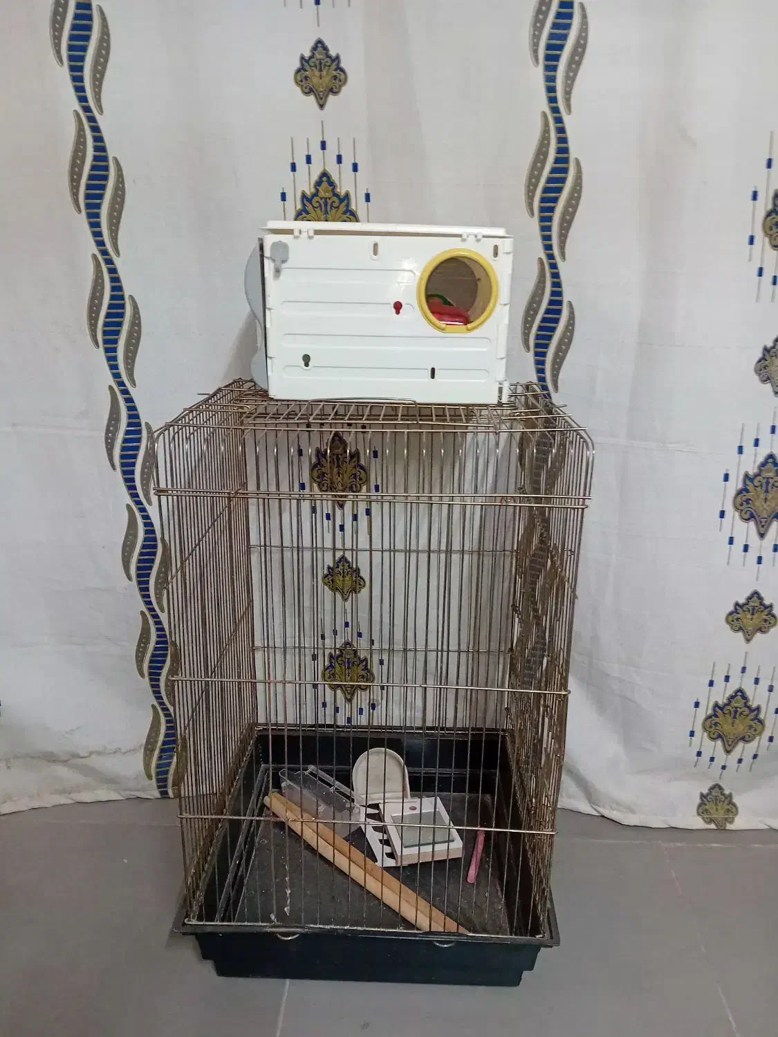 قفس طوطی و کاسکو|لوازم جانبی حیوانات|قم, قلعه کامکار|دیوار