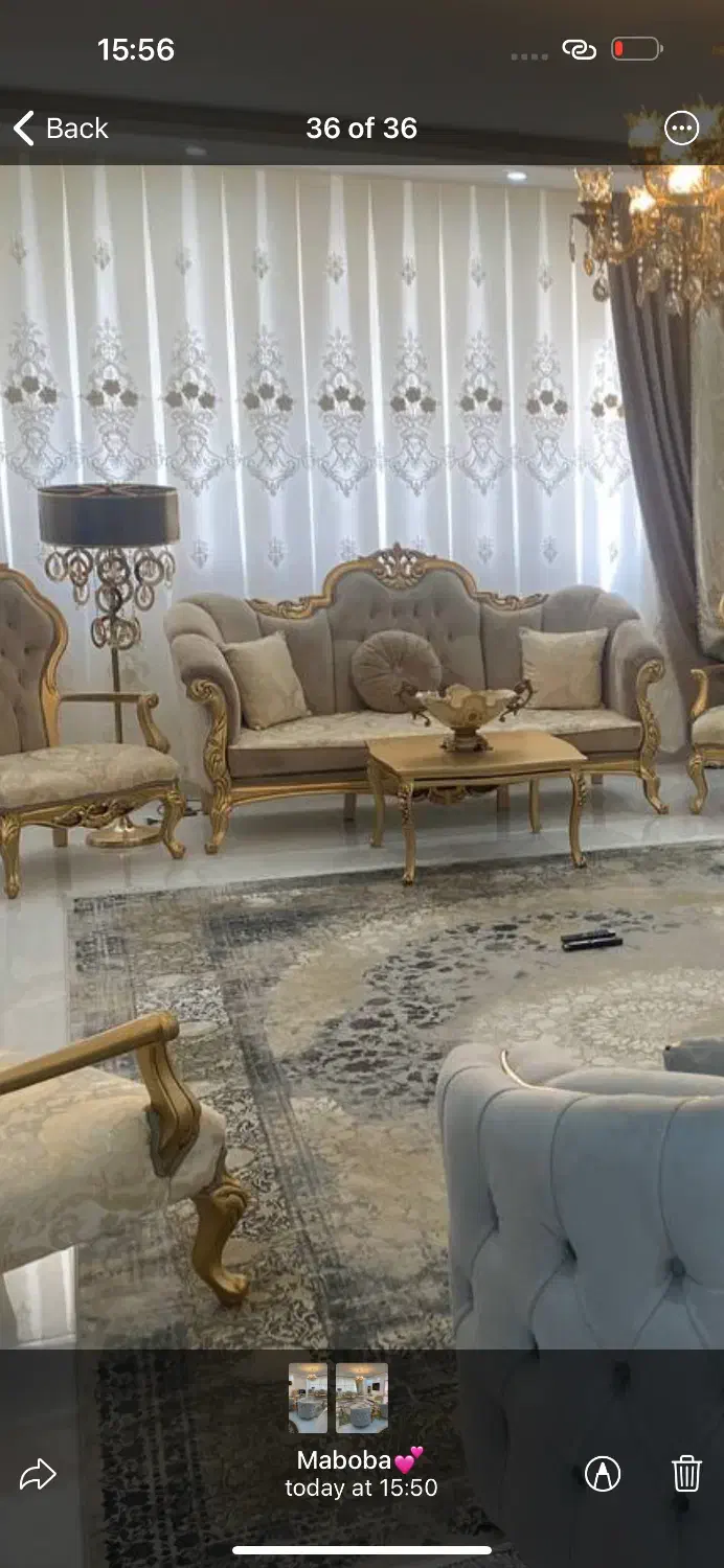 مبل سلطنتی|مبلمان خانگی و میز عسلی|مشهد, امیریه|دیوار