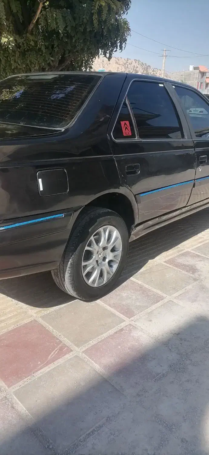 پارس مشکی دوگانه کارخانه مدل 87|خودرو سواری و وانت|پاتاوه, |دیوار