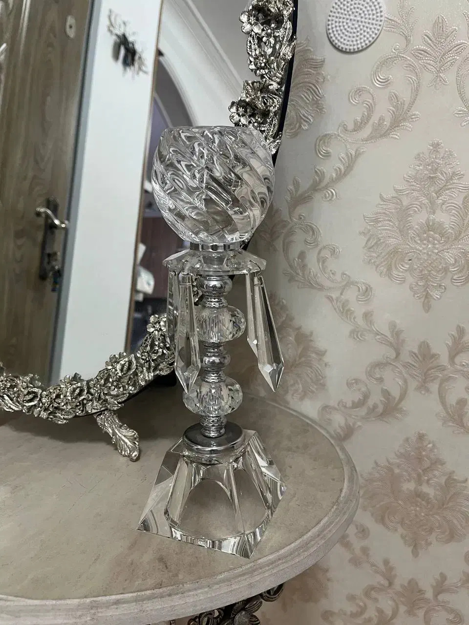 آینه و شمعدان|بوفه، ویترین، کنسول|رشت, فلسطین|دیوار