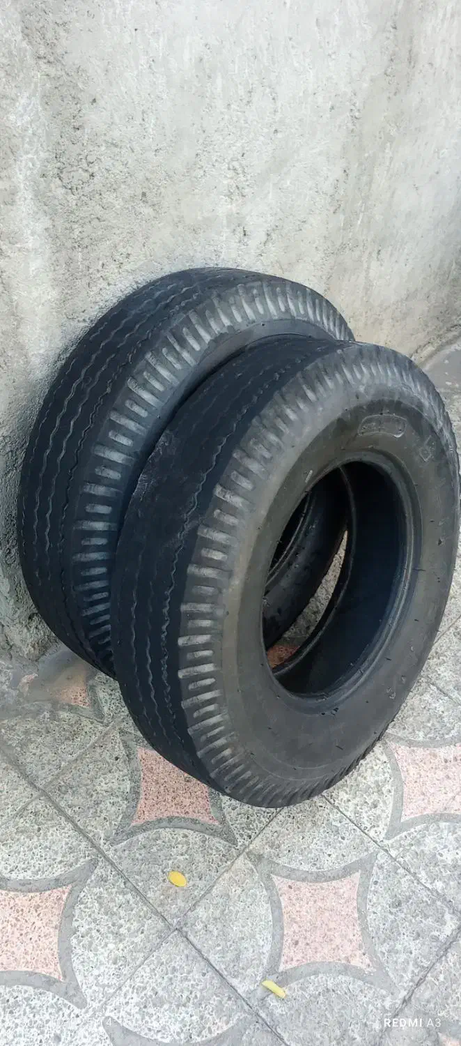 یک جفت لاستیک مدل دنا مناسب مزدا وانت نونو|قطعات یدکی و لوازم جانبی|جیرفت, |دیوار