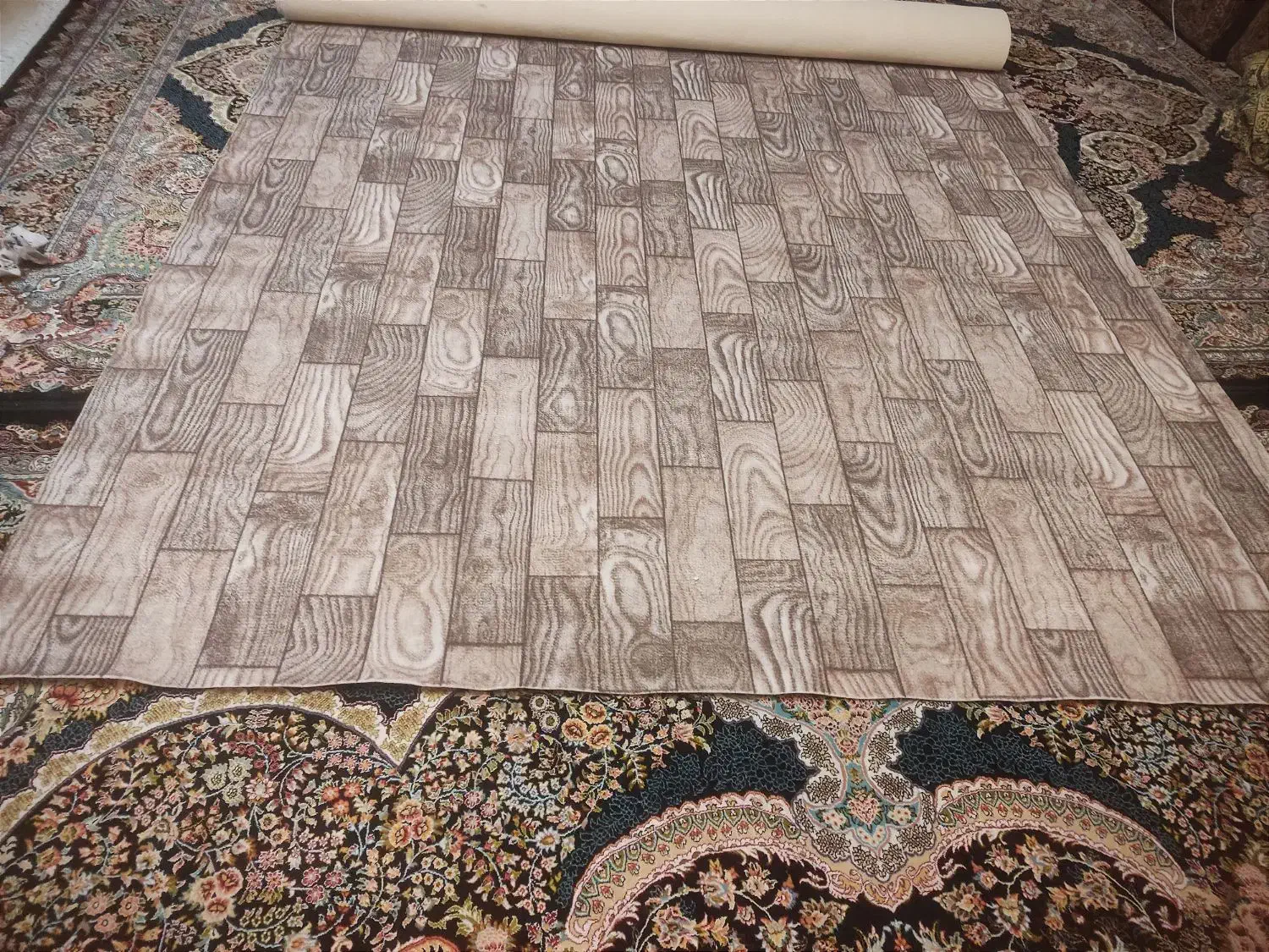 موکت طرح پارکت سپاهان|موکت|قم, پردیسان|دیوار