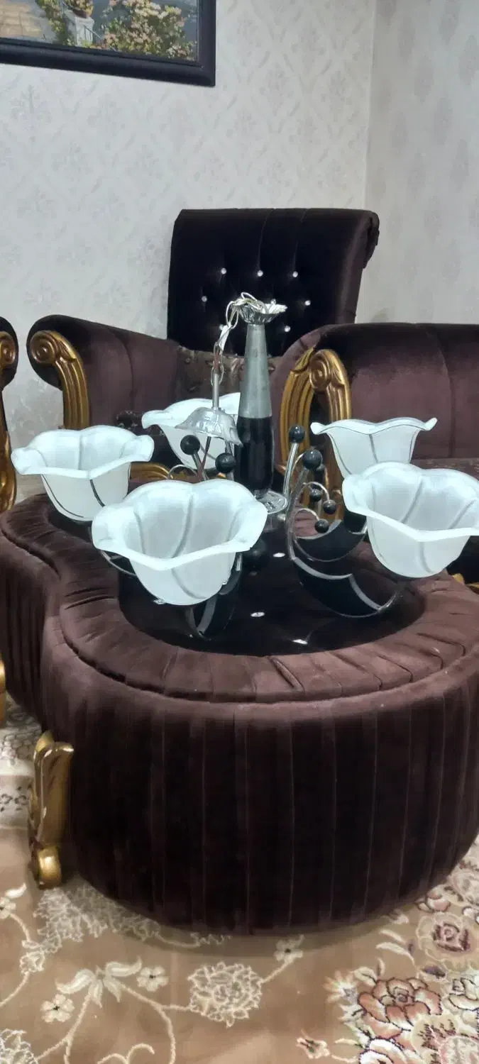 لوستر|لوستر و چراغ آویز|رشت, قاسمیه|دیوار