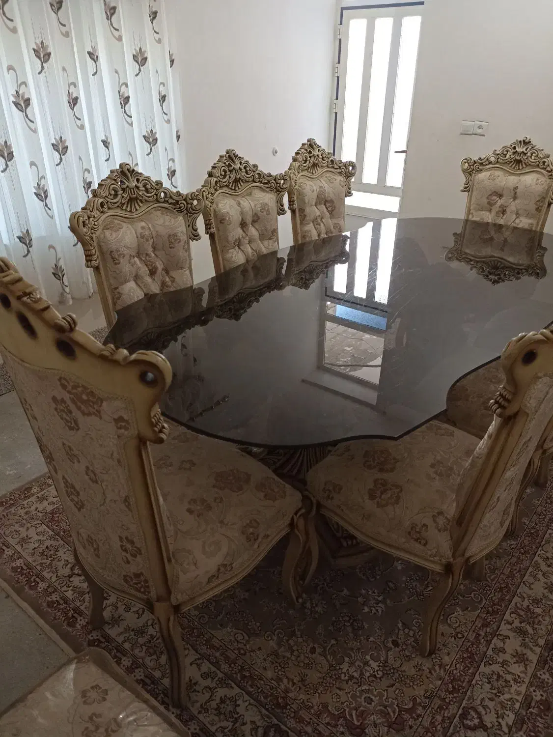 ناهار خوری ۸ نفره|میز و صندلی غذاخوری|گنبد کاووس, |دیوار