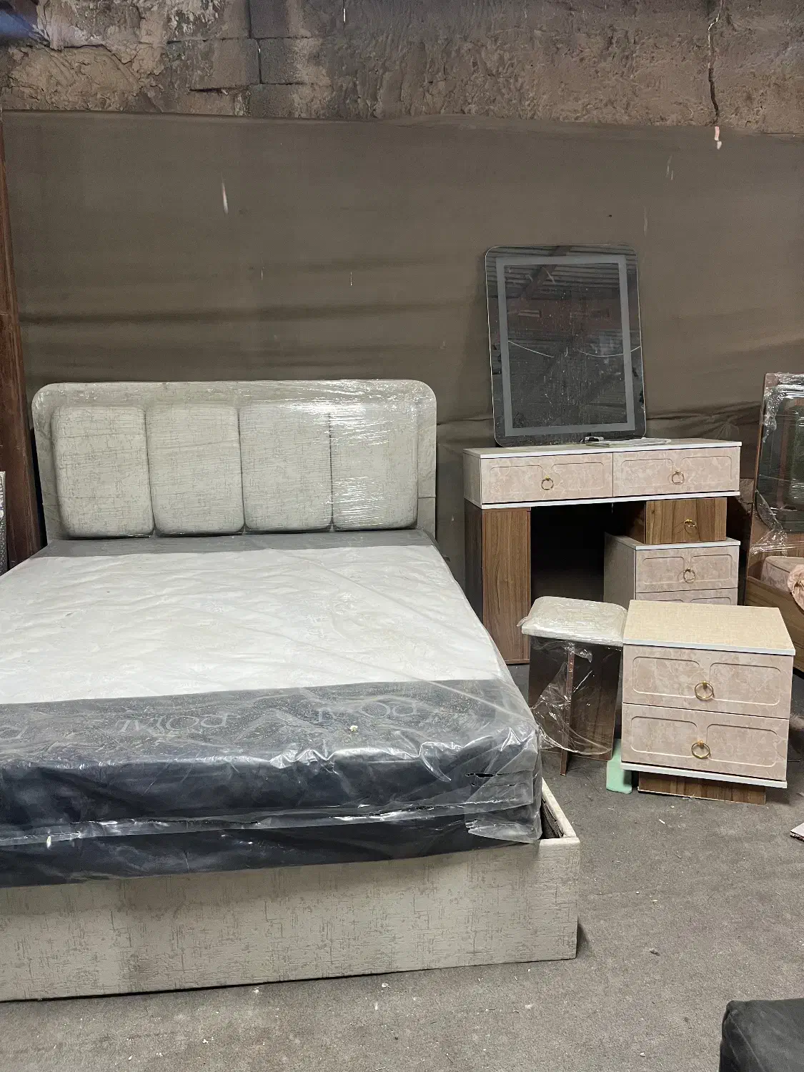 سرویس خواب دونفره لوتوس|تخت و سرویس خواب|تهران, خلازیر|دیوار