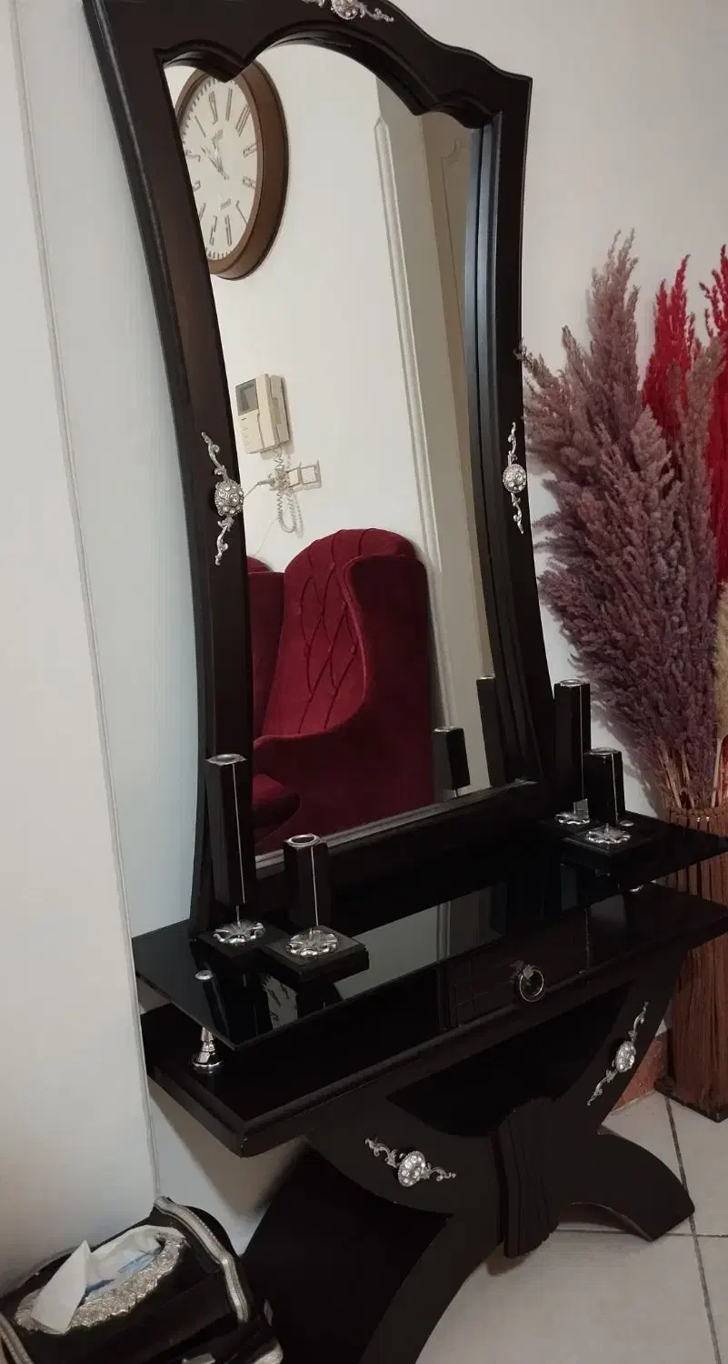 آینه شمعدان آینه کنسول|بوفه، ویترین، کنسول|اندیشه, اندیشه فاز ۱|دیوار