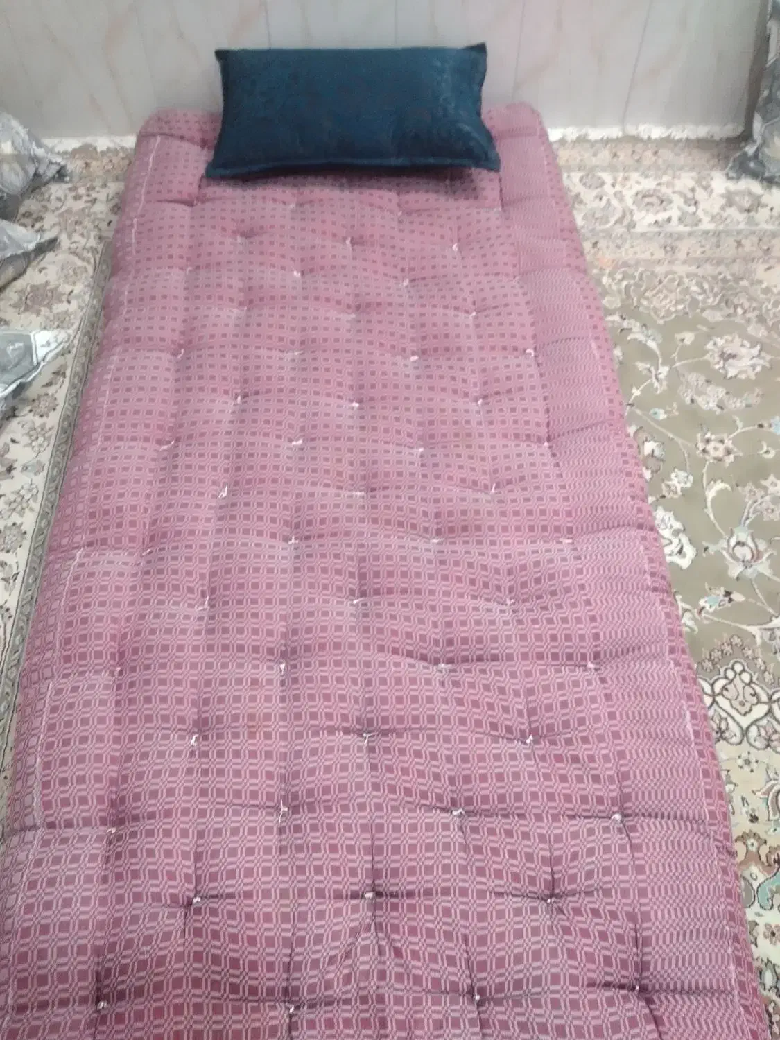 تشک تک نفره با پنبه سفارش پذیرفته میشه|رختخواب، بالش، پتو|سبزوار, شهرک ابوذر|دیوار